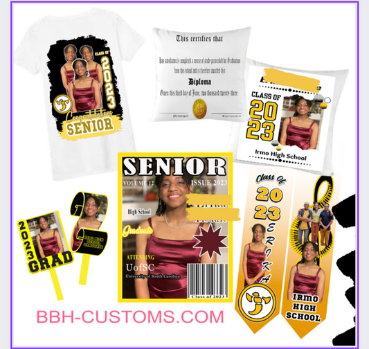 Graduation Showcase Package All orders must be placed by April 15th 2024