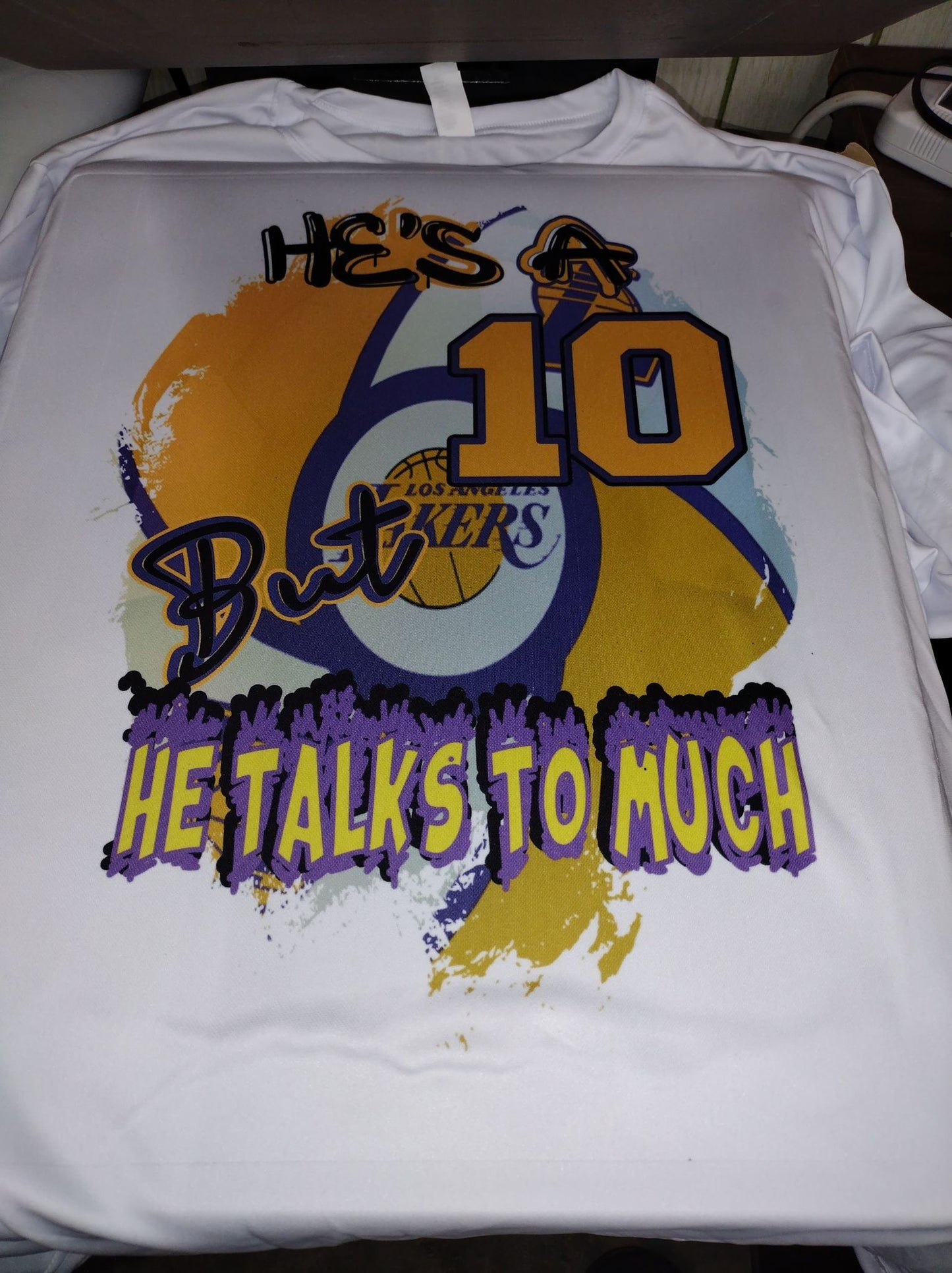 Custom T-shirt Front and Back